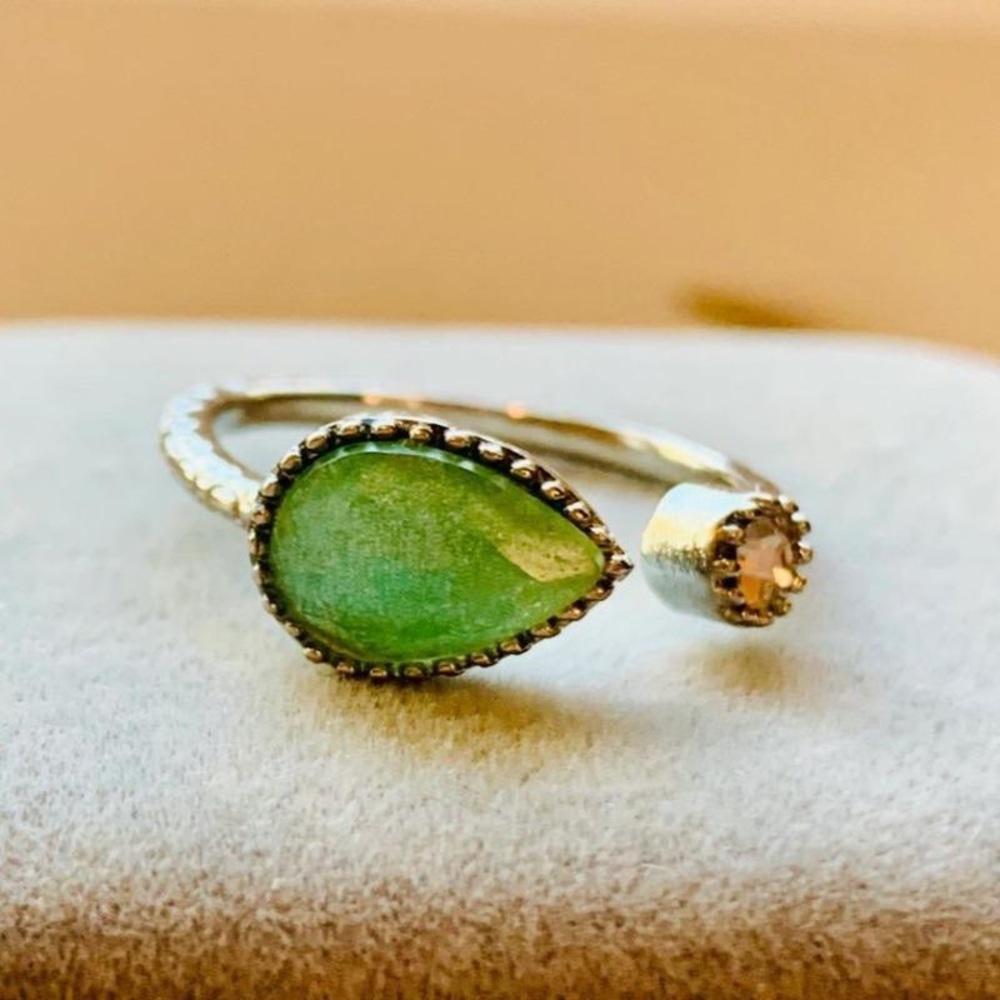 Adjustable Sterling Silver Ring